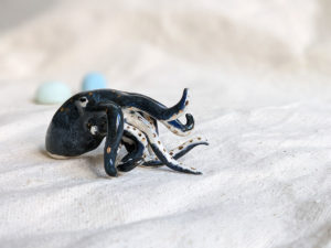 porcelain octopus figurine
