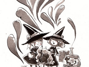 inktober dessin rat kangourou drawing