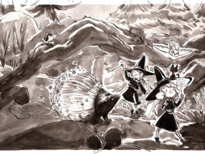 inktober dessin porc epic porcupine drawing