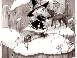 inktober dessin takin