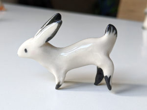 lapin porcelaine