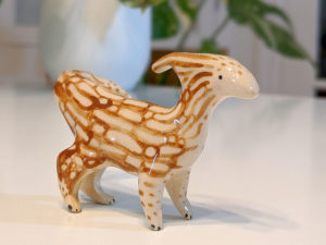 parasaurolophus porcelaine