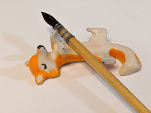 shiba inu porcelaine