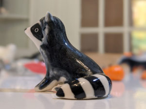 raton laveur porcelaine