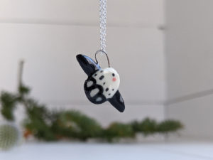 porcelain pendant sunfish mola mola