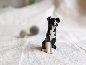 porcelain dog figurine