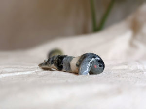 Lop eared bunny figurine