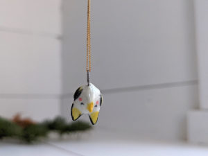 honduran white bat pendant