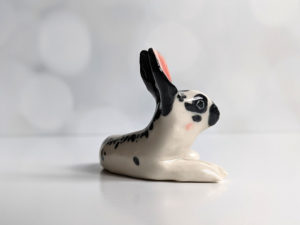 porcelain bunny figurine