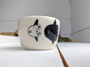 mola mola tumbler porcelain