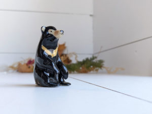 sun bear figurine