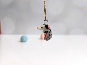 opossum pendant