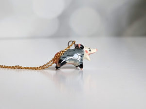 opossum pendant
