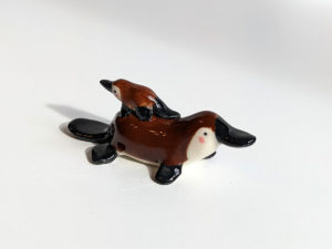 figurine ceramics platypus ornithorynque