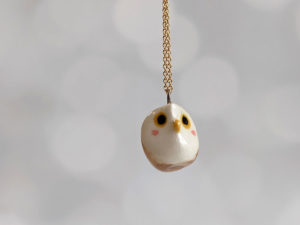 round owl pendant